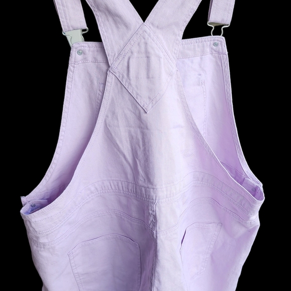 Tinsel town lilac Short Overalls 2x Nwt - Picture 3 of 5